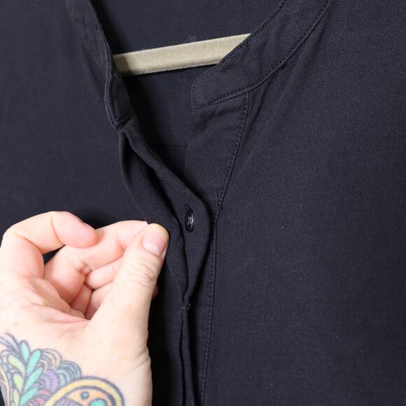 SPLENDID Brook Sleeveless Jumpsuit Elastic Waist Tencel Blend in Black Women's M - Picture 4 of 15